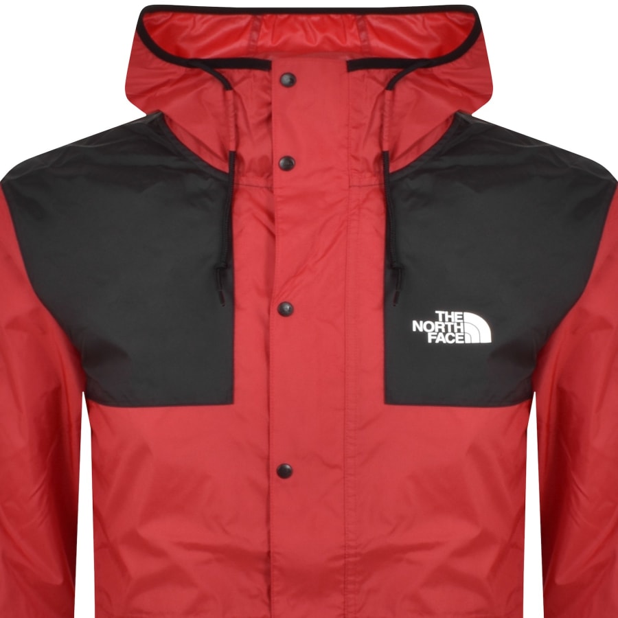 The north face windbreaker red cheap